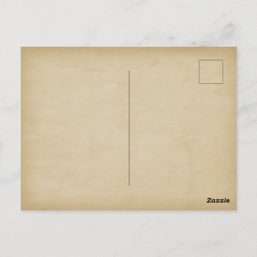 Save the Date mittelalterliches Siegel Postkarte (Rückseite)