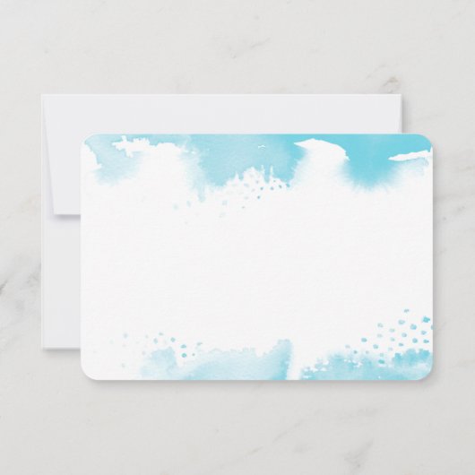 SAVE THE DATE MITZVAH DANKESKARTE (Rückseite)