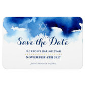 SAVE THE DATE MITZVAH MAGNET (Horizontal)