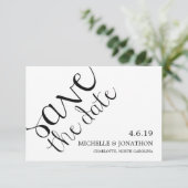 Save The Date | Mod Pen (Stehend Vorderseite)