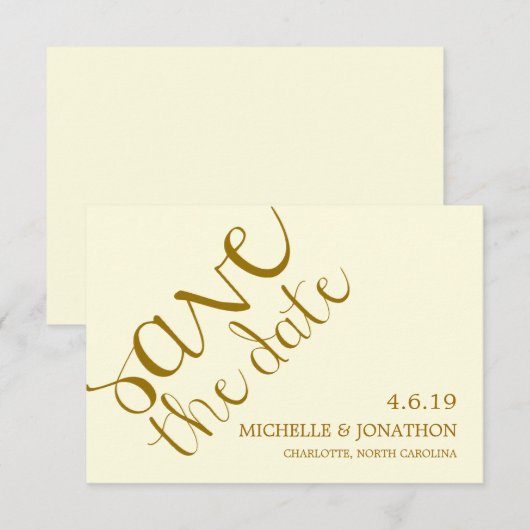 Save The Date | Mod Pen (Vorne/Hinten)