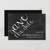 Save The Date | Mod Pen Chalkboard (Vorne/Hinten)