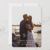 Save the Date Mod-Script-Fotokarte (Vorderseite)