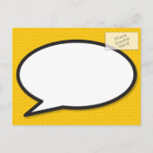 Save the Date Modern Fun Colorful Ankündigungspostkarte (Rückseite)