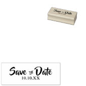 Save the Date modern stilvoll Gummistempel (Stempel)