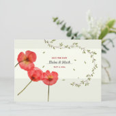 Save the Date Moderne Ankündigung (Stehend Vorderseite)