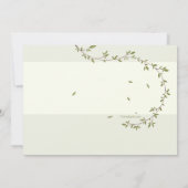 Save the Date Moderne Ankündigung (Rückseite)