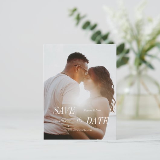 Save the Date - Moderne Einladungen (Stehend Vorderseite)