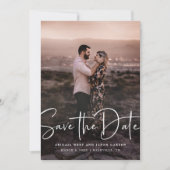 Save the Date Modernes Foto (Vorderseite)