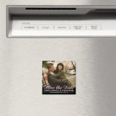 Save the Date Modernes Foto Magnet (In Situ (Geschirrspüler))