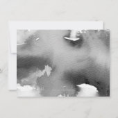 SAVE THE DATE modernes, minimalfarbiges Gold (Rückseite)