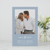Save the Date Modernes Minimalistisches Gerahmtes  (Stehend Vorderseite)