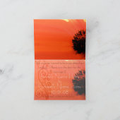 Save the Date - Mohn Einladung (Innenseite)