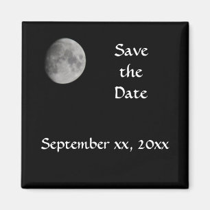 Save the Date Mond-Magnet Magnet