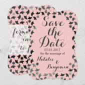 Save The Date| Mosaikeinladung| Benutzerdefinierte Einladung (Vorne/Hinten)