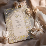 Save the Date Mute White Pimpernel Vintag Morris Folieneinladung<br><div class="desc">Stillose Eleganz mit unseren Save the Date Hochzeitskarten mit dem berühmten Pimpernell-Muster von William Morris, meisterlich in Vintagen Tönen in Cremeweiß, Beige und mit echter Folie akzentuiert. William Morris, eine Galionsfigur der Bewegung für Kunst und Handwerk, glaubte an die Schönheit handgefertigter Designs und die harmonische Interaktion von Farbe und Muster....</div>
