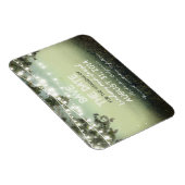 Save the Date Nachtlicht rustikales MAGNET (Rechte Seite)