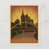 Save The Date | Nashville, TN - Legacy Bridges Ankündigungspostkarte (Vorderseite)