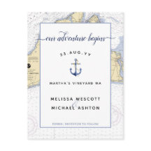 Save the Date #Nautical Anchor | #SaveTheDate MV