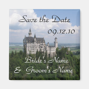 Save the Date Neuschwanstein-Schloss Magnet