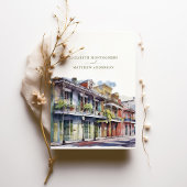 Save the Date New Orleans City French Quarter Einladung