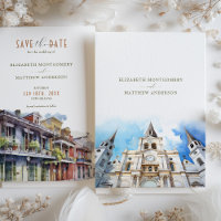 Save the Date New Orleans Französische Kathedrale