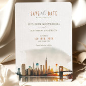 Save the Date New York City Einladung