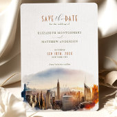 Save the Date New York City Zielort Einladung