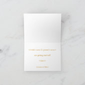 Save the Date Notecards Ankündigung (Innenseite)