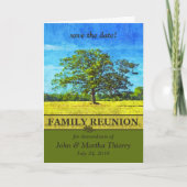 Save the Date - Oak Tree Design for Family Wieders Ankündigung (Vorderseite)