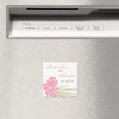 Save the Date oder Hochzeitsmagnet Magnet (In Situ (Geschirrspüler))