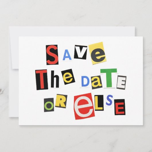 Save the Date oder sonst! (Vorderseite)