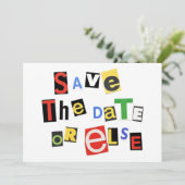 Save the Date oder sonst! (Stehend Vorderseite)