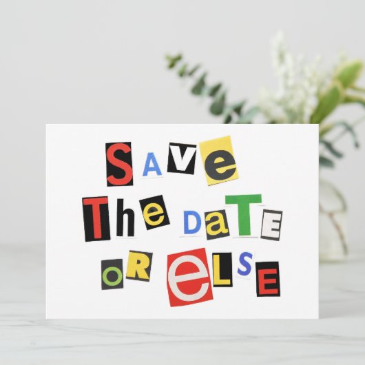 Save the Date oder sonst! (Stehend Vorderseite)
