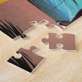 Save the Date Oldtimer und Hochzeitsringe. Puzzle (Seite)