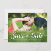 Save the Date Outdoor-Foto Magneteinladung (Vorderseite)