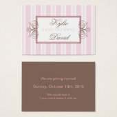 SAVE THE DATE: Parisstreifen (Vorne & Hinten)