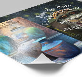 Save the Date Party Einladung Fotodruck (Ecke)