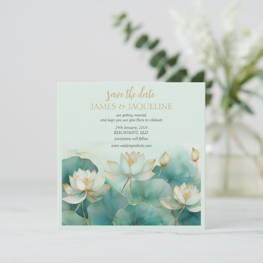 Save the Date personalisieren (Stehend Vorderseite)