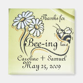 SAVE THE DATE PERSONALISIEREN MAGNET (Vorne)