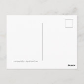 Save the Date Personalisiert Las Vegas Postcard Postkarte (Rückseite)