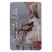 Save The Date | Personalisierte Foto-Magnete Magnet (Vertikal)