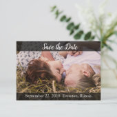 Save the Date Personalisierte Fotokarte (Stehend Vorderseite)