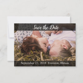 Save the Date Personalisierte Fotokarte