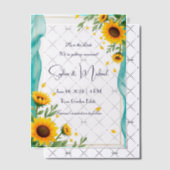 "Save the Date" Personalisierte Hochzeit Pergament Einladungen (Versetzt (Einladung))