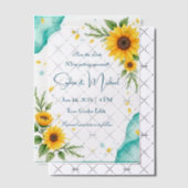 "Save the Date" Personalisierte Hochzeit Pergament Einladungen (Versetzt (Einladung))