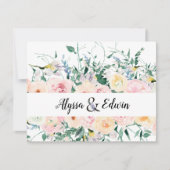 Save the Date Personalisierte Hochzeitskarte (Vorderseite)