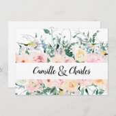 Save the Date Personalisierte Hochzeitskarte (Vorne/Hinten)