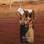 Save the Date | Personalisiertes Foto Schlüsselanhänger (Vorderseite)