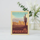 Save The Date | Phoenix, AZ Ankündigungspostkarte (Stehend Vorderseite)